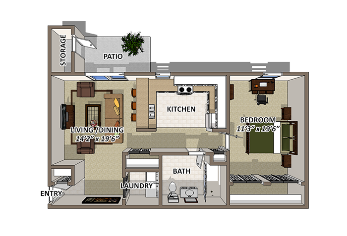 The Waterford Floor Plan 2